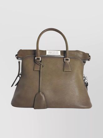 Maison Margiela glam slam leather shoulder bag