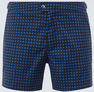 Tom Ford Polka-dot swim trunks