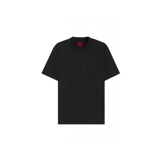 HUGO BOSS Hombre, Camisetas, Negro, Talla: M