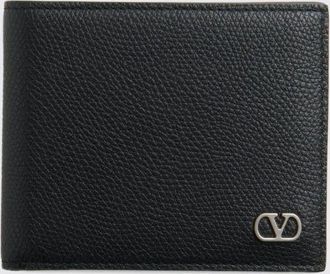 Valentino Garavani Portafoglio VLogo Signature in pelle a grana