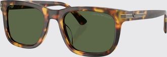 Emporio Armani Rectangular Tortoiseshell Acetate Sunglasses