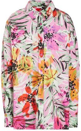 8 by YOOX PRINTED COTTON SHIRT