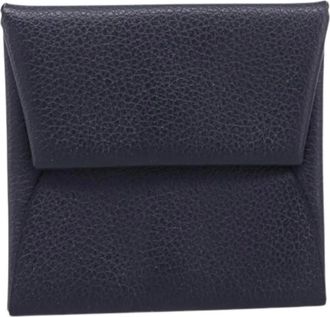 Herm&egrave;s Portafoglio Pre-owned in Pelle - - Pre-owned - Donna - Blu - ONE SIZE