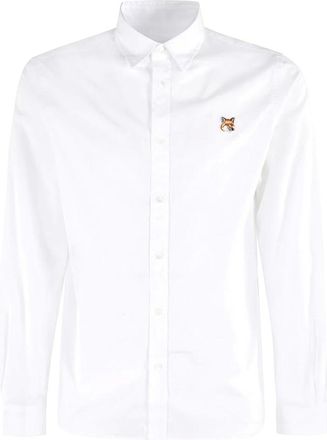 Maison Kitsun&eacute; Hombre, Camisas, Blanco, Talla: S