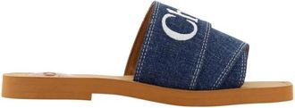 Chlo&eacute; Sandalias Woody - Shoes - Mujer - Azul - 37 EU