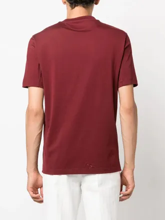 Brunello Cucinelli Graphic Print T-Shirt - Red