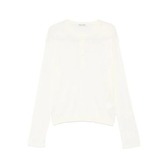 Our Legacy Long Sleeve Tops, male, White, Size: XL Sweater