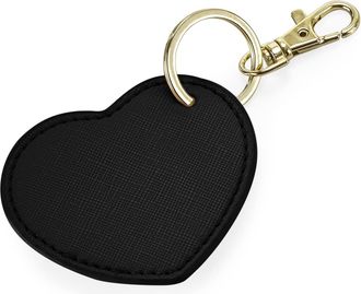 BagBase BG746 Boutique Heart Key Clip - Black