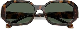 Michael Kors Occhiali da sole geometrici - Marrone