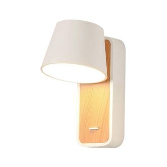 OEM Aplique De Pared Led Ajustable De 7w Y 3000k - Blanco