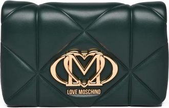 Love Moschino Tassen, Dames, Groen, ONE Size, Tracolla Schoudertas