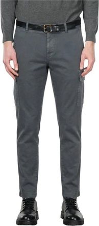 Mason's Chile Cargo Broek - Heren - Slim Fit Broeken - Grijs - XL - Katoen - Broeken