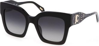 Just Cavalli Black Plastic Women Womens Sunglass