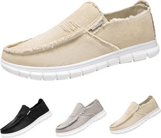 Generic Mens Casual Shoes, Summer Shoes, Soft Loafers, Lightweight Fabric Shoes, Flat Sole, Slip-On Shoes, Fashionable Mens Shoes, Slip-On Moccasins, Breeze S