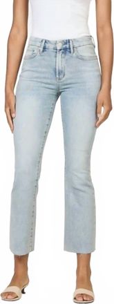 Dear John Denim Jeanne Flare Leg Jeans In Clear Stream