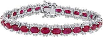 Rina Limor 14K 19.04 ct. tw. Diamond & Ruby Bracelet