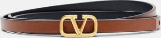 Valentino Garavani VLogo leather belt