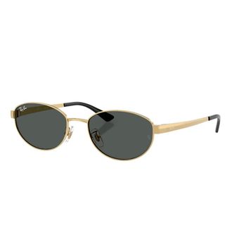 Ray-Ban Sunglasses, unisex, Yellow, Size: 55 MM Rb3774D Oval Sunglasses