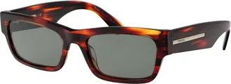 Prada Mens Sunglasses 0pr A03s Red-Black Havana Acetate Red/black