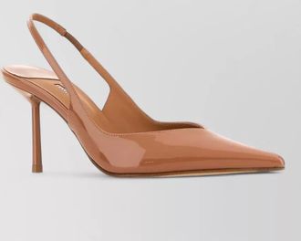 Le Silla chanel vivienne pumps patent pointed toe slingback