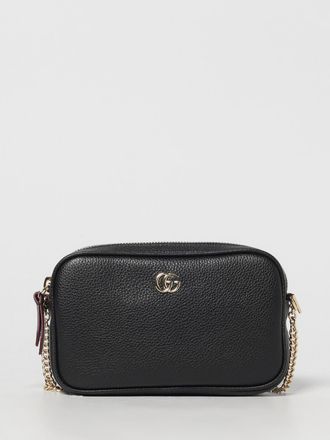 Gucci Borsa Mini Camera Bag GG Marmont Gucci in pelle a grana