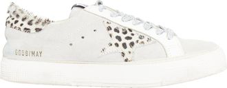Golden Goose Vstar2 Zebra Distressed Sneakers