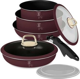 OEM Bater&iacute;a De Cocina De Titanio 9 Piezas Berlinger Haus Bh-8254 Leonardo