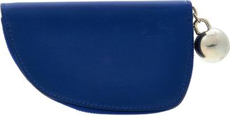 Burberry Zip-Around Leather Coin Pouch