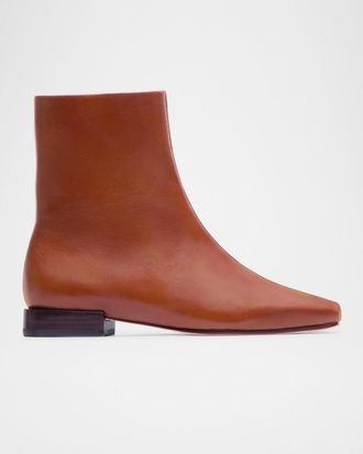 Bernardo Belfast Leather Ankle Booties
