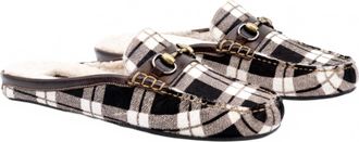 Martin Dingman Mens Cozy Slide In Black/white