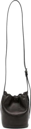 Maison Margiela Belt Leather Crossbody Bag in Black/Black/Black at Nordstrom