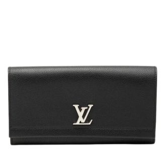 Louis Vuitton Pre-owned Wallets, female, Black, Size: ONE SIZE Pre-owned Leather wallets