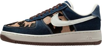 Nike (WMNS) Nike Air Force 1 Low Cheetah Blue Denim IB3674-400
