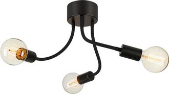 Markslöjd Markslojd MEDUSA Multi Brazo Semi Empotrado Plafón 3 Luz Negro