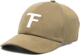 Tom Ford Cappello da baseball con ricamo - Verde
