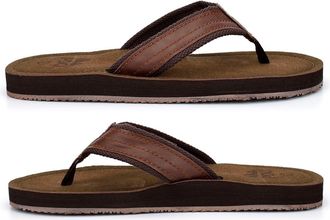 Generic Mens Flat Shoes Size 6 Boys Sandals Size 7 Slip On Sandals Mens Comfort Sandal Slip On Shoes Comfort Sandal Flat Shoe Sizes 6-12 Brown 11 UK