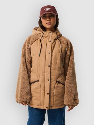 Rip Curl S-Series Splice Puffer Jacke braun