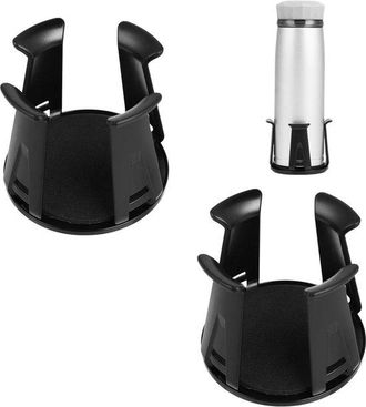 OEM Juego De 2 Portavasos Universales Para Coche Con Adhesivo. Portavasos Multifunci&oacute;n Para Mesa Y Respaldo. Compatible Con Tazas De Caf&eacute; Y Botellas