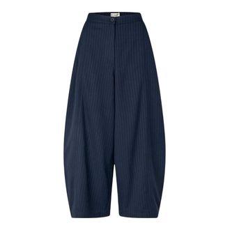 Lollys Laundry Broeken, Dames, Blauw, L, Polyester, Tyler LL Pants