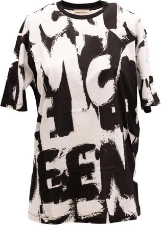 Alexander McQueen T-shirt - Dames - T-shirts - Veelkleurig - S - Katoen - Tops