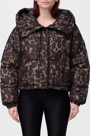 Save The Duck Piumino con stampa animalier e collo alla marinara