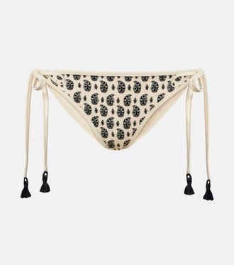 Johanna Ortiz Printed bikini bottoms