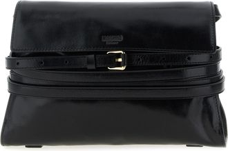 Moschino Womens Tie Me Crossbody Bag