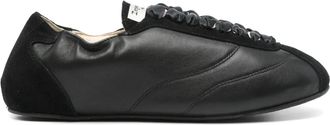 Repetto Sneakers Tennis in seta - Nero