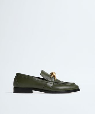 Bottega Veneta Mocassini Astaire - Verde - Donna - 35