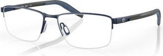 Costa 55mm Rectangle optical glasses in Blue at Nordstrom