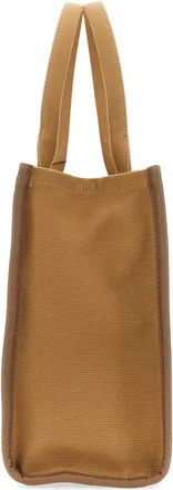Marc Jacobs Womens Tote Bag The Jacquard Beige Cotton + Polyester Handbags Hand