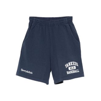 Sporty & Rich Logo-print Shorts