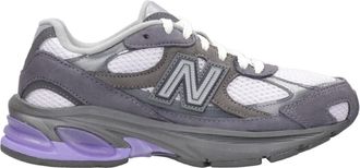 New Balance Sneakers Antraciet+Wit