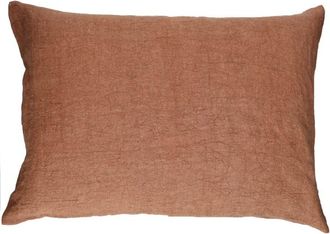 POMAX Coj&iacute;n de algod&oacute;n canela 70X50